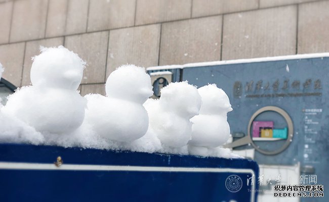 【组图】邂逅一场清华园的漫漫大雪