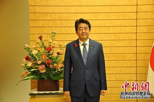 日本首相安倍晋三资料图。中新社记者 吕少威 摄